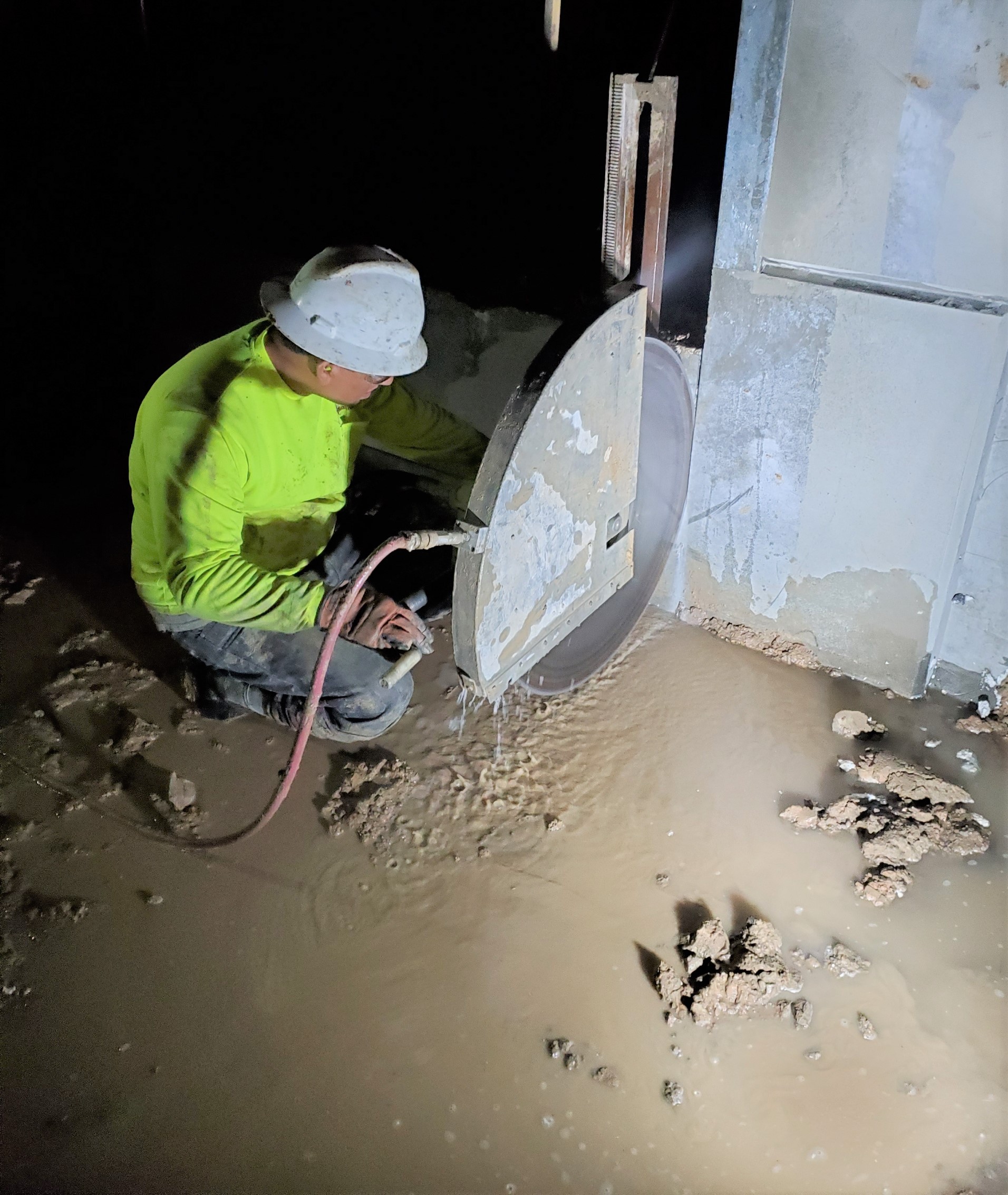 Slab and wall sawing